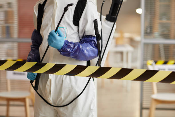 Professional Biohazard Cleanup technician working in Salida, CA